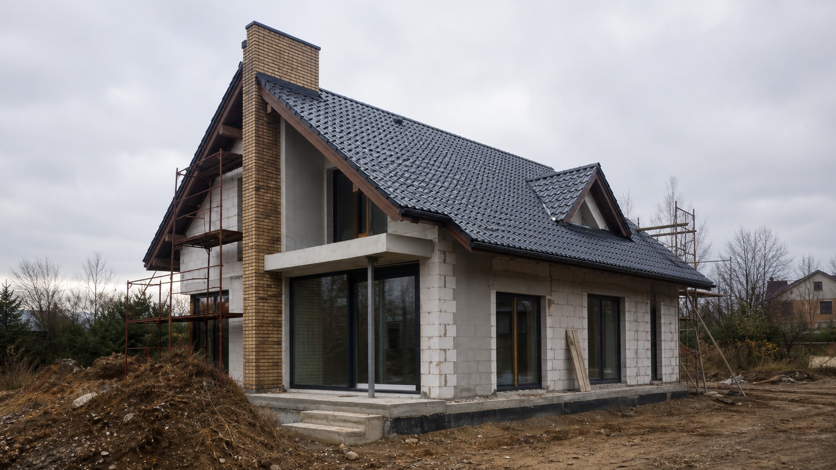 Dom przygotowany do prac izolacyjnych Prestige House